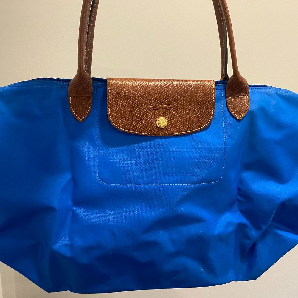 Authentic Large Longchamp Le Pilage Nylon Tote